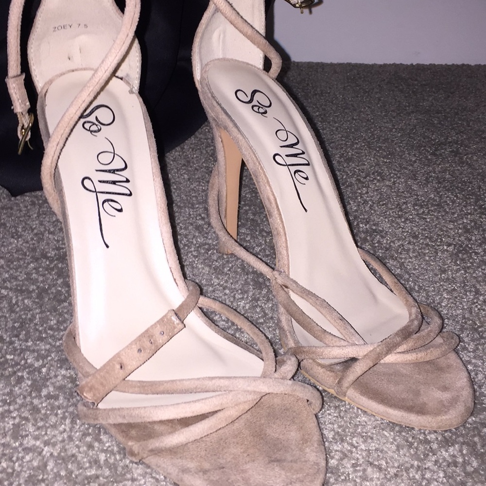 So me strappy heels